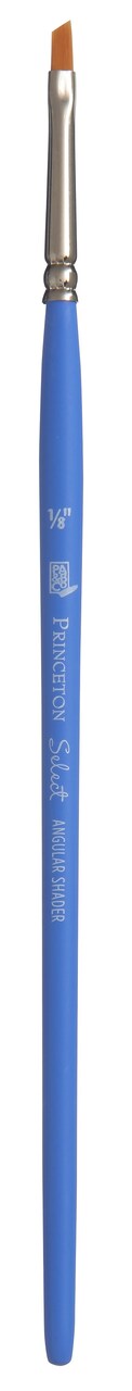Princeton Select Synthetic Short Handle Brush -Angle Shader 1/8" Width